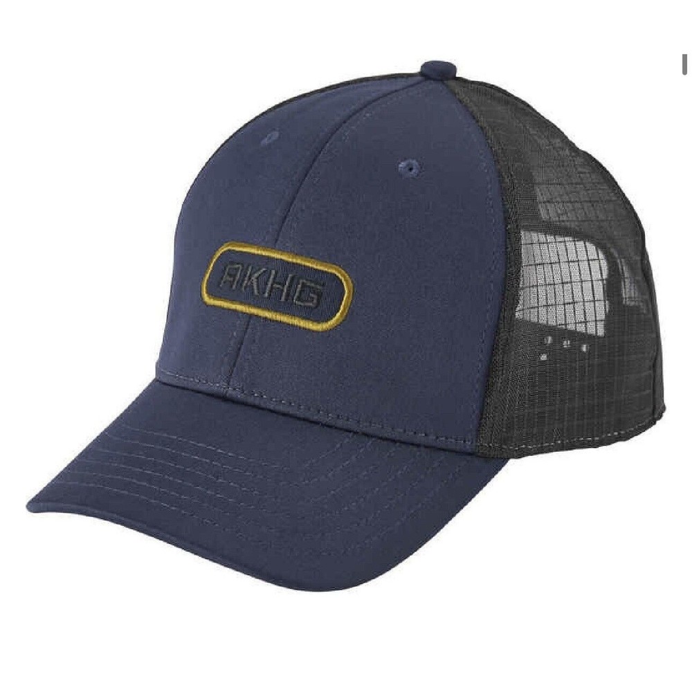 Duluth Mens AKHG Low Crown Trucker Hat Navy Size M/L BRAND NEW Style 91772